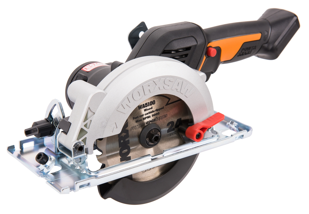 Циркулярная мини-пила аккумуляторная бесщеточная 120 мм 20В WORX worxsaw WX531.9