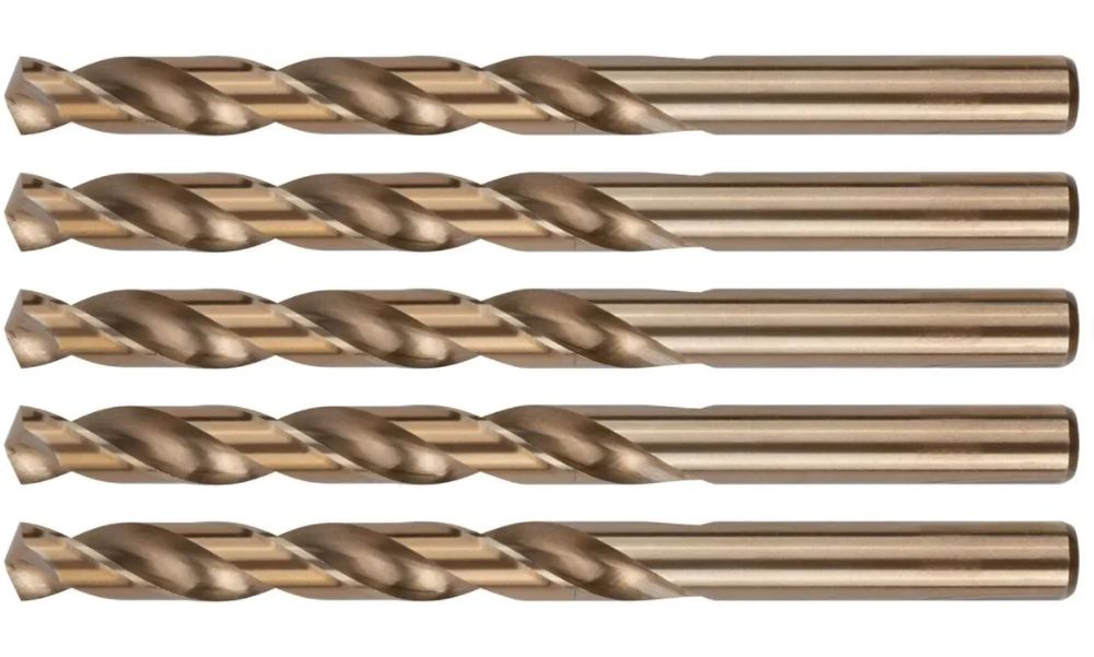 Сверло по металлу Cutop Profi с кобальтом 5%, 9,5 x 125 мм (5 шт)