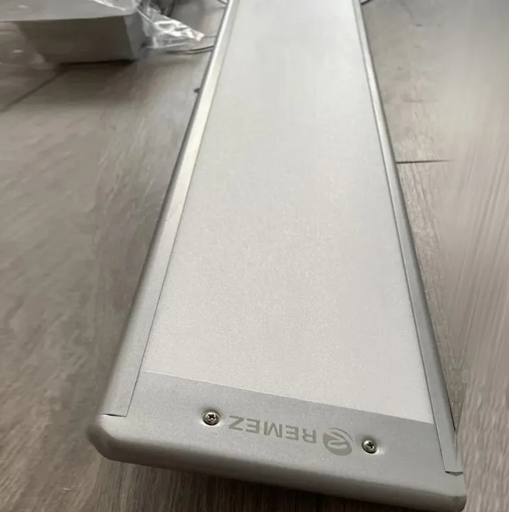 Подвесной светильник Remez Aller SMART TUYA RZ-5001-GREY 40W 4000K серый металлик аллюминий