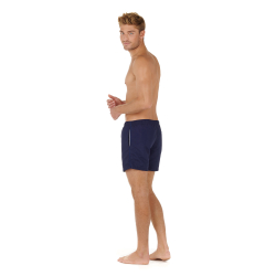 Мужские плавательные шорты темно-синие HOM SEA LIFE Beach Boxer 402537_4000RA
