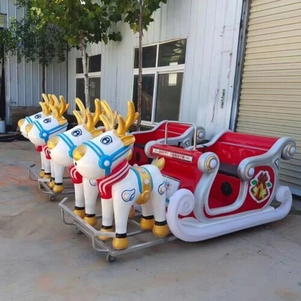 Прокатный аттракцион «Королевская карета» Электромобиль