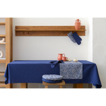 Скатерть из хлопка темно-синего цвета из коллекции essential, 170х250 см