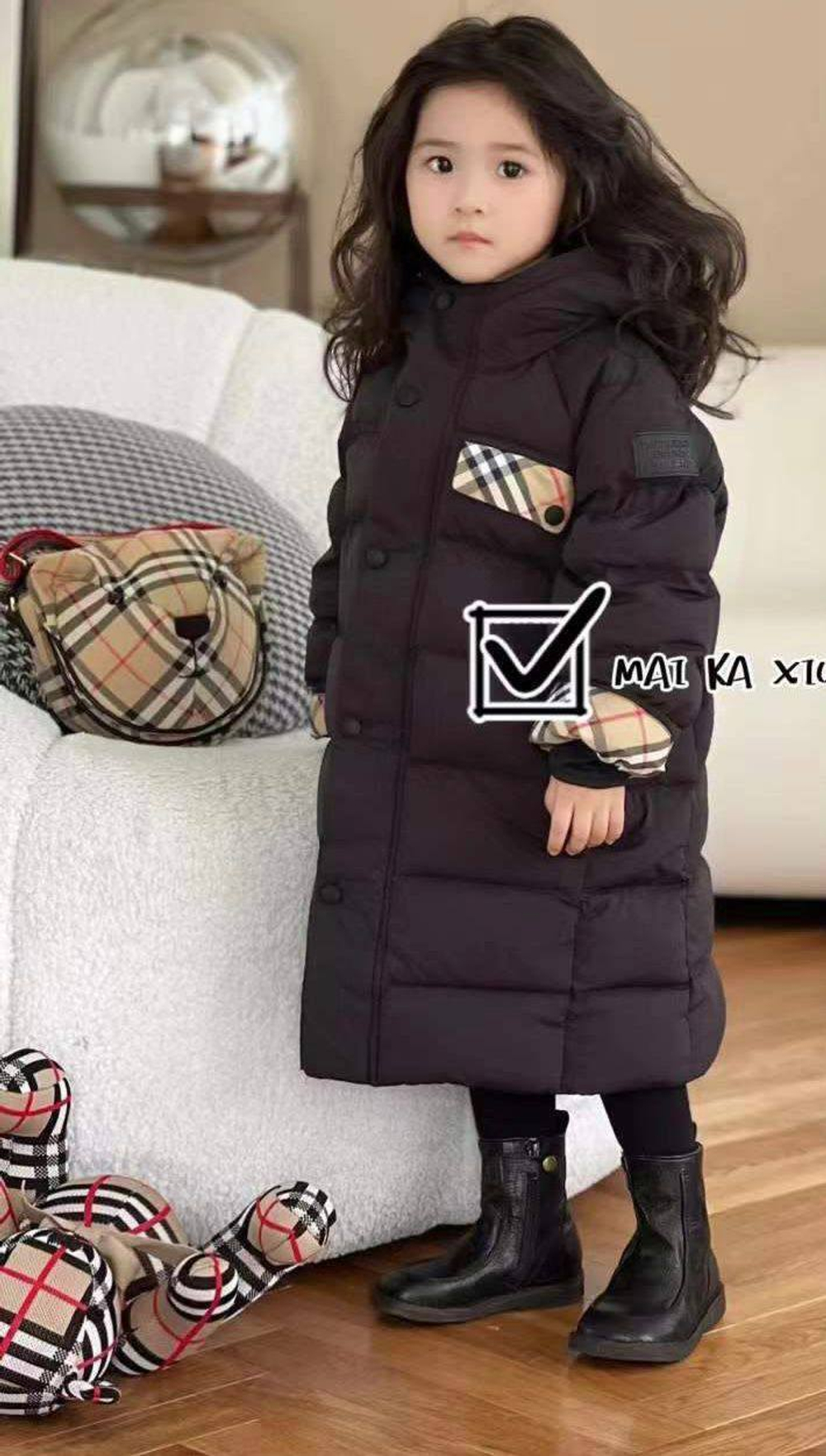 Пуховик Burberry