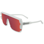 Спортивные очки HILX Youngblood Matt Transparent / Red Lens