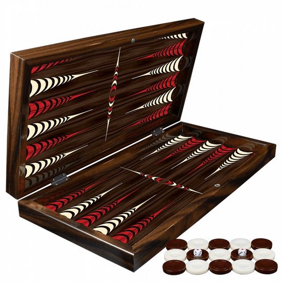 Нарды Элеганс Грецкий Орех XXL, Турция, Yenigun