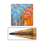 Карандаш вечный автоматический, чернографитный, MC-Basir, 3 цвета корпуса, серия "Лапки", 36 шт