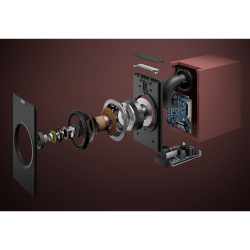 Полочная акустика KEF CODA W VINTAGE BURGUNDY EU (SP4072K2AA)