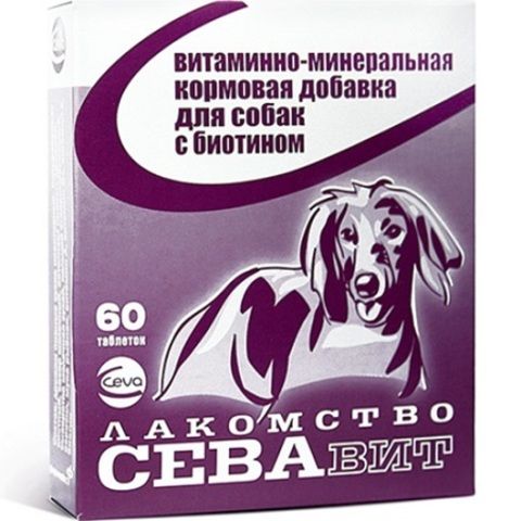Ceva Севавит кормовая добавка для собак с биотином
