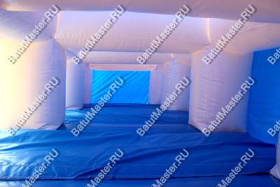 Надувной батут горка "Парк Юрского периода"