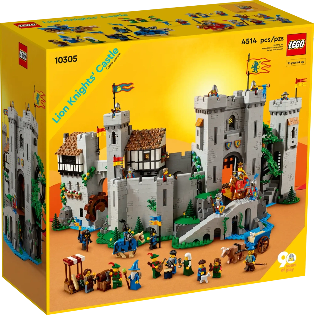 Конструктор LEGO Icons 10305 Замок рыцарей Льва