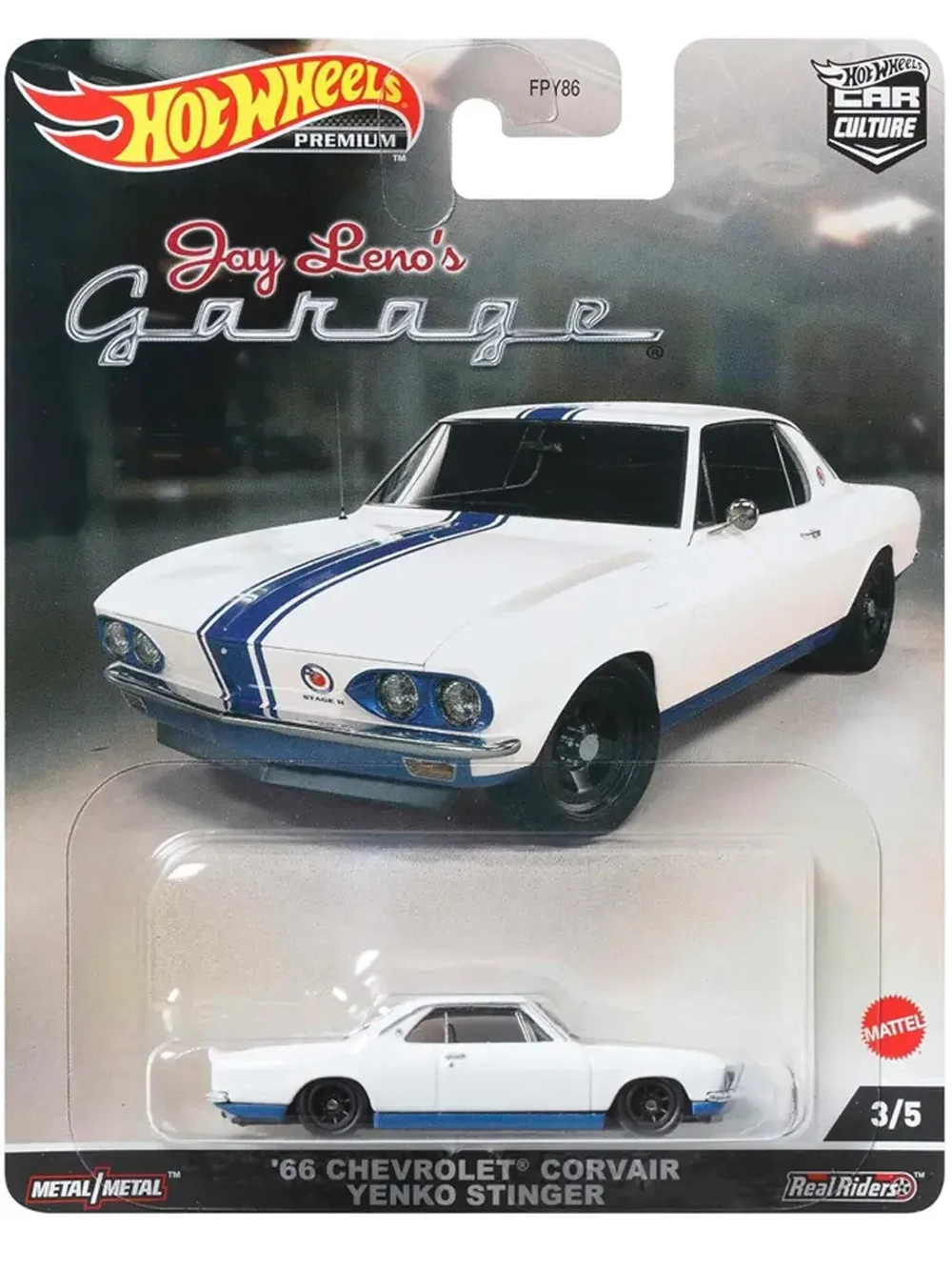 Машинка Хот Вилс Премиум 66 Chevrolet Corvair FPY86 HCJ84