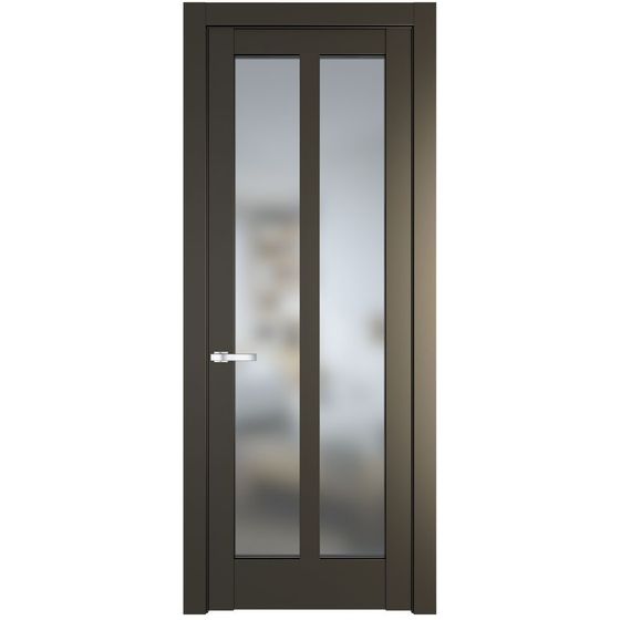 Межкомнатная дверь эмаль Profil Doors 4.7.2PD перламутр бронза стекло матовое