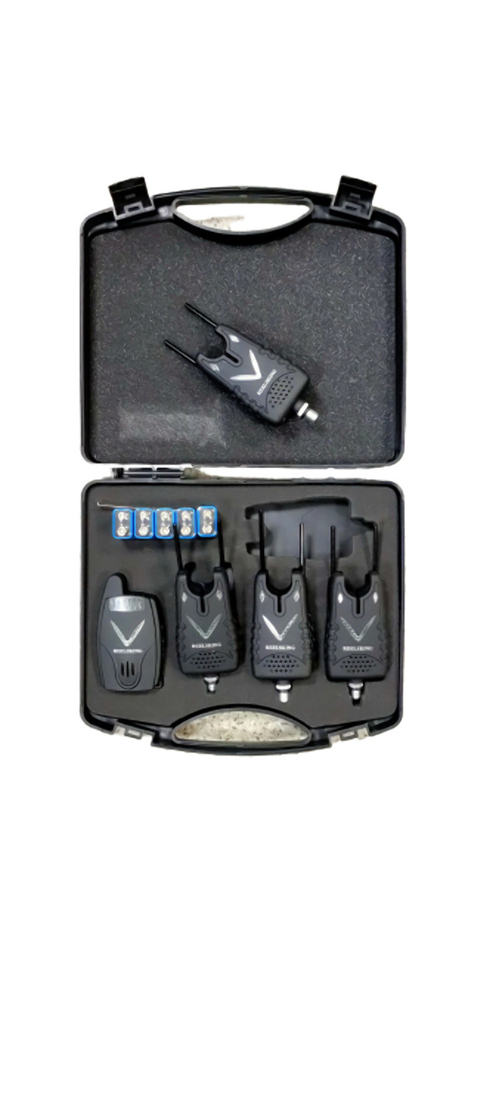 Набор электронных сигнализаторов поклевки с пейджером  JIN TAI