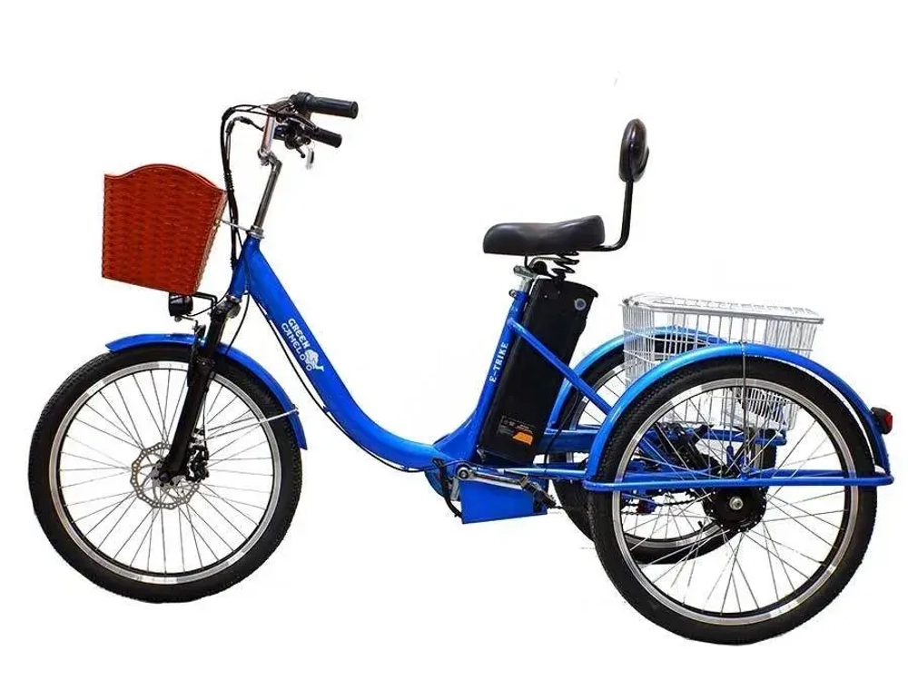 Электровелосипед Green Camel Трайк-B (R24 500W 48V 20Ah) задний привод