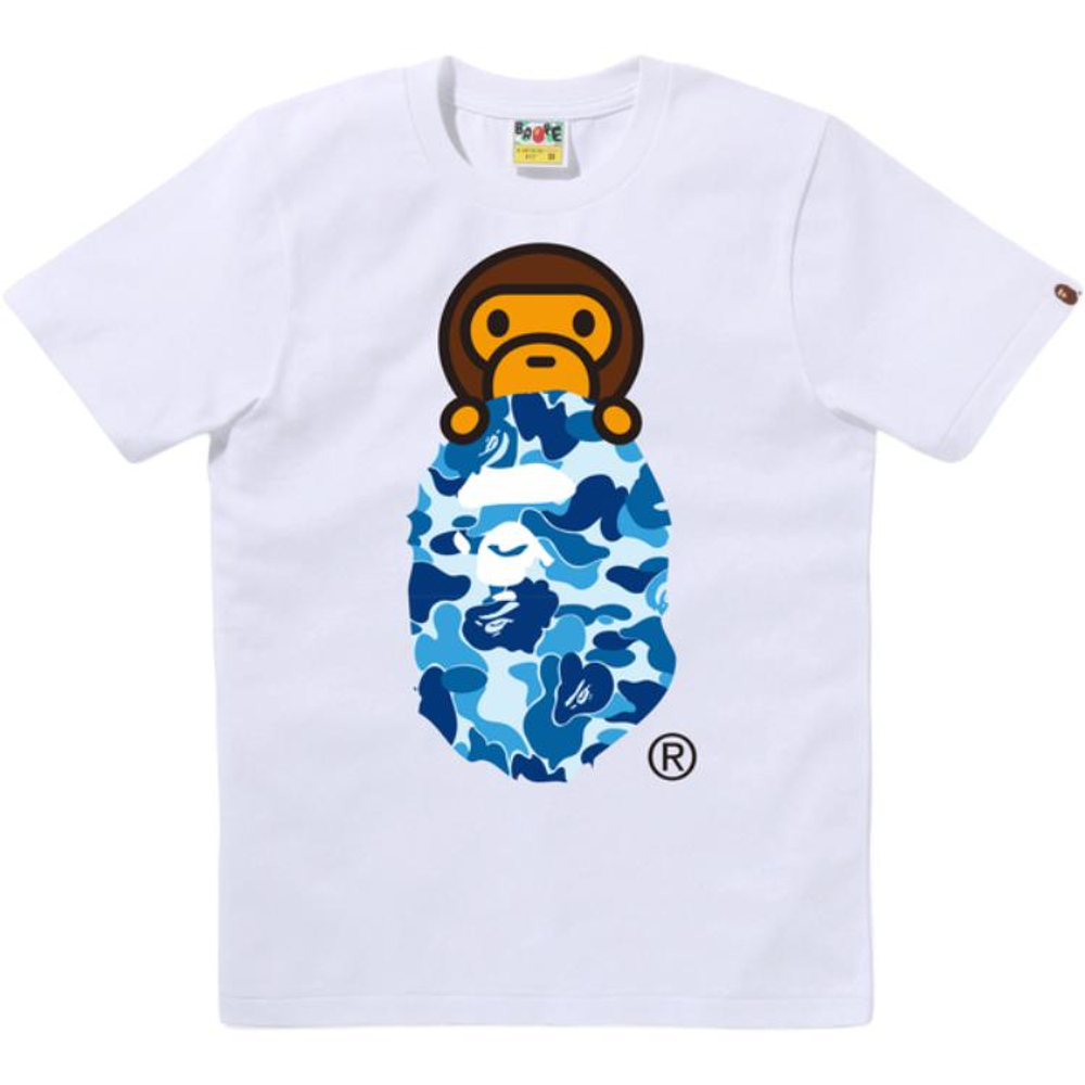 A Bathing Ape Bathing Ape Футболка Cotton Regular Straight Fit Summer 0zxtew012102q белый