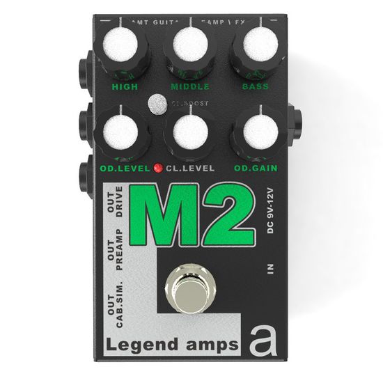 Двухканальный гитарный предусилитель AMT Electronics M-2 (JM-800) Legend Amps 2