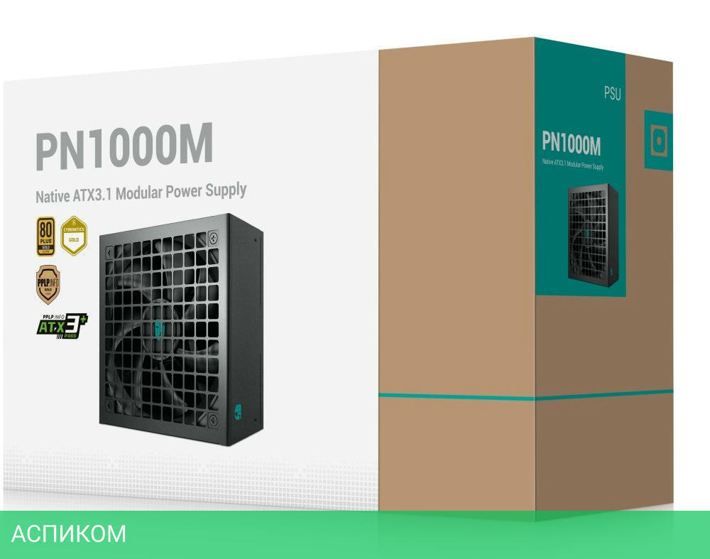 Блок питания Deepcool GAMERSTORM ATX 1000W PN1000M Gen.5 (R-PNA00M-FC0B-WGEU)