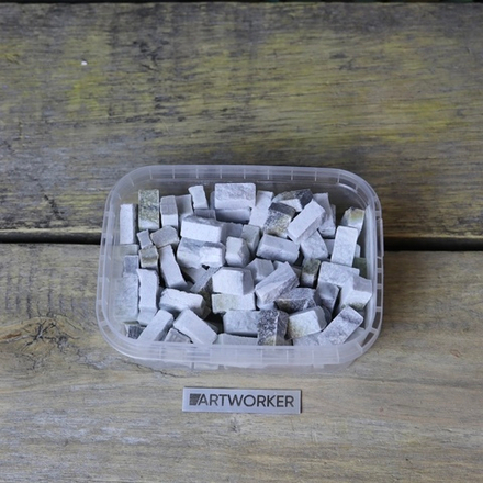 Колотый натуральный камень NS347, 350гр