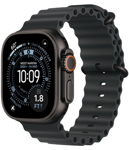 Умные часы Apple Watch Ultra 3, 49 мм, Black Titanium Ocean Band
