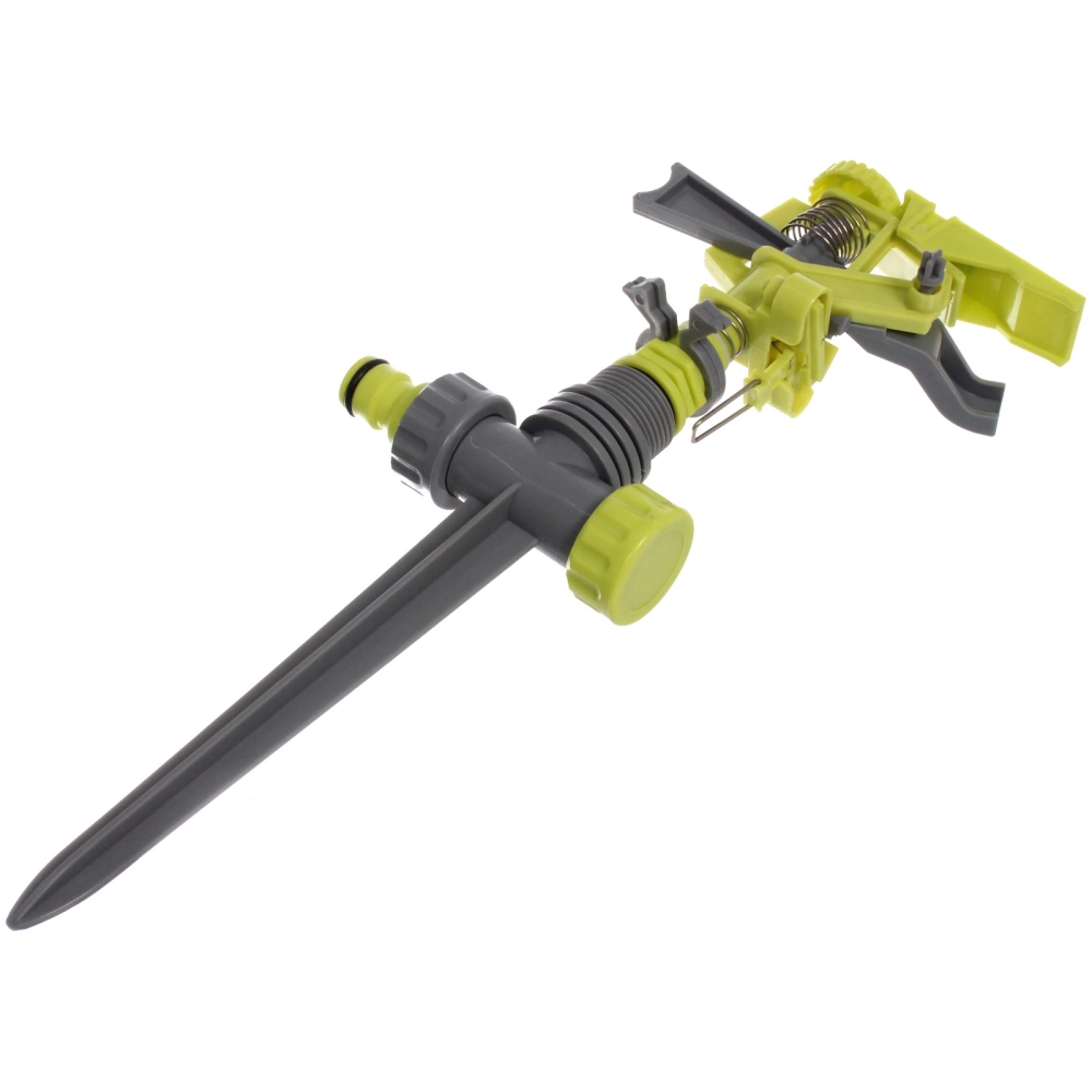 Разбрызгиватель «Green» на колышке импульсный 31см. ДоброСад