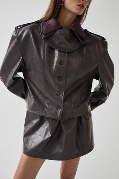 Куртка из экокожи