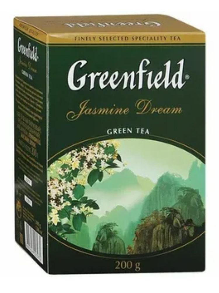 Чай зеленый Greenfield Jasmine Dream 200 г x 4 шт