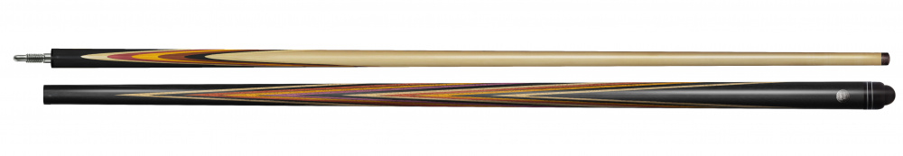 16-14-Р Кий "Классика 16-запилов" 2 РС, Попугай, ятоба/амарант/черн.граб/желт.граб(РК)