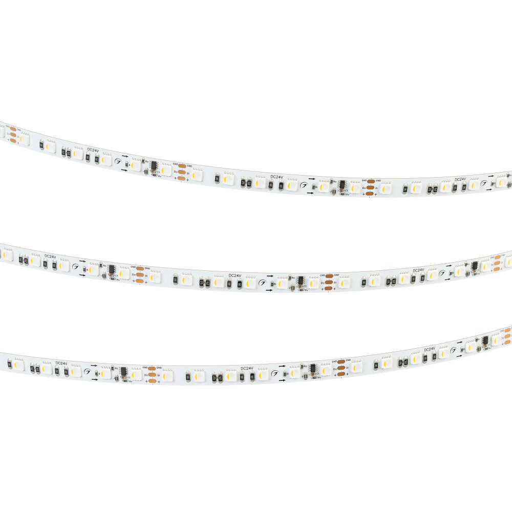 Светодиодная лента SPI-H84-8mm 24V RGBW-Warm-PX6 (22 W/m, IP20, 4040, 5m) (Arlight, -) 049478