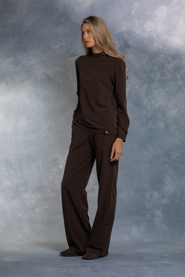 Костюм блуза унисекс WOMEN и брюки клеш