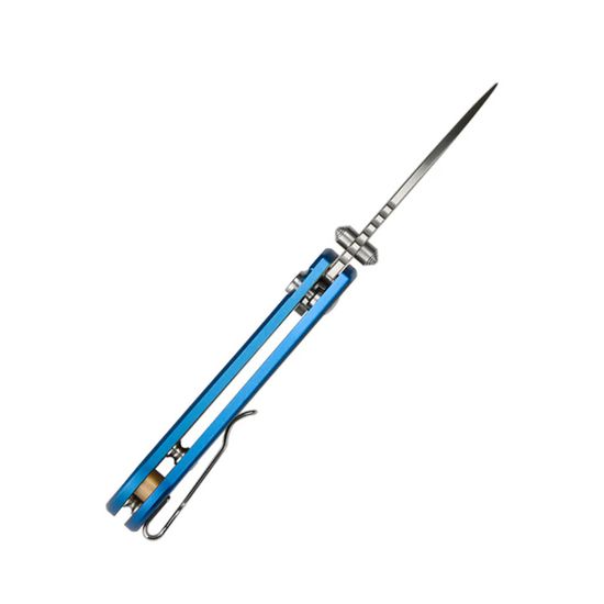 НОЖ CJRB J1934-BU MICA - нож складной, рук-ть синий алюм., клинок AR-RPM9