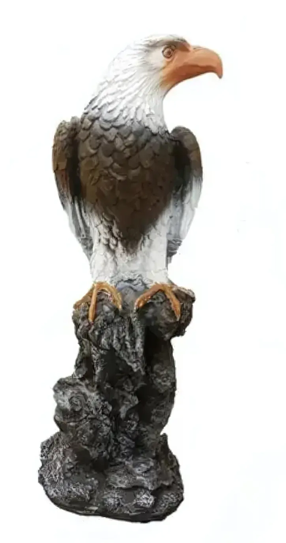 Фигура из гипса «Орел» 55см цветная