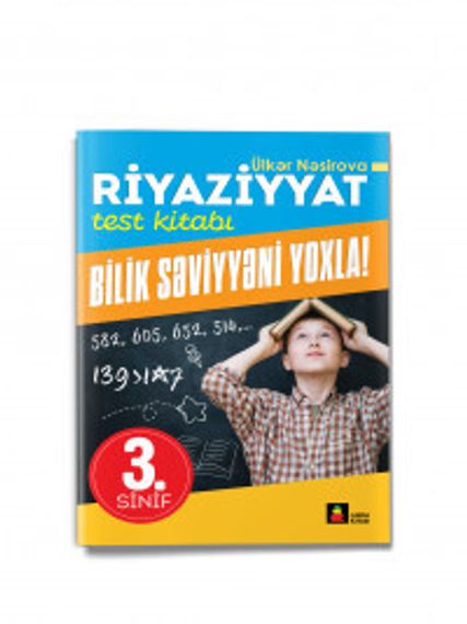 Riyaziyyat test kitabı 3-cü sinif