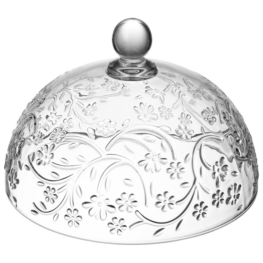 БЛЮДО СЕРВИРОВОЧНОЕ НА НОЖКЕ С КРЫШКОЙ "BLOSSOM" 19,5*21,5 СМ