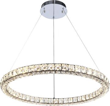 Люстра подвесная LED 80W 3000К-6000К 4052/09/08P хром UltraTon Stilfort