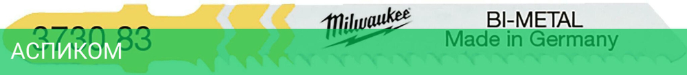 Пильное полотно для лобзика Milwaukee Special 60мм 5шт (4932373083)