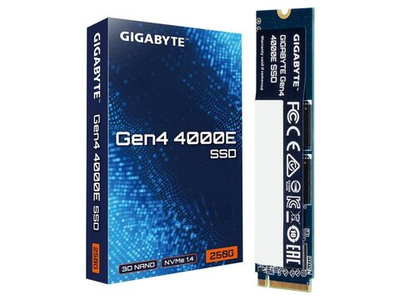 SSD накопитель Gigabyte 250ГБ, M.2 2280, PCIe 4.0 x4, NVMe [G440E250G]