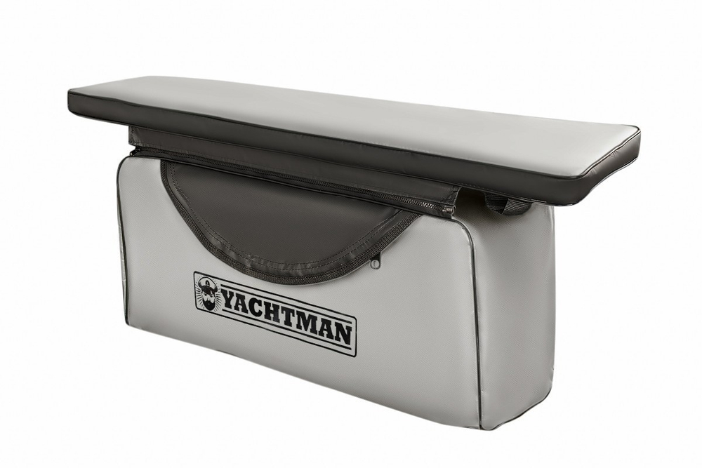 Накладки на банки комплект 91х25 Yachtman серый-черный