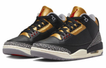 Кроссовки Jordan Air Jordan 3 Retro "Black Gold" (Женская размерная сетка)