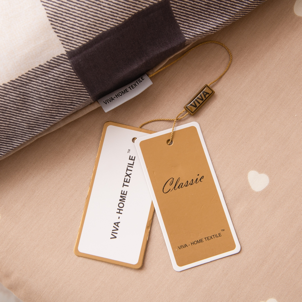 Комплект постельного белья Делюкс Сатин 100% хлопок L632