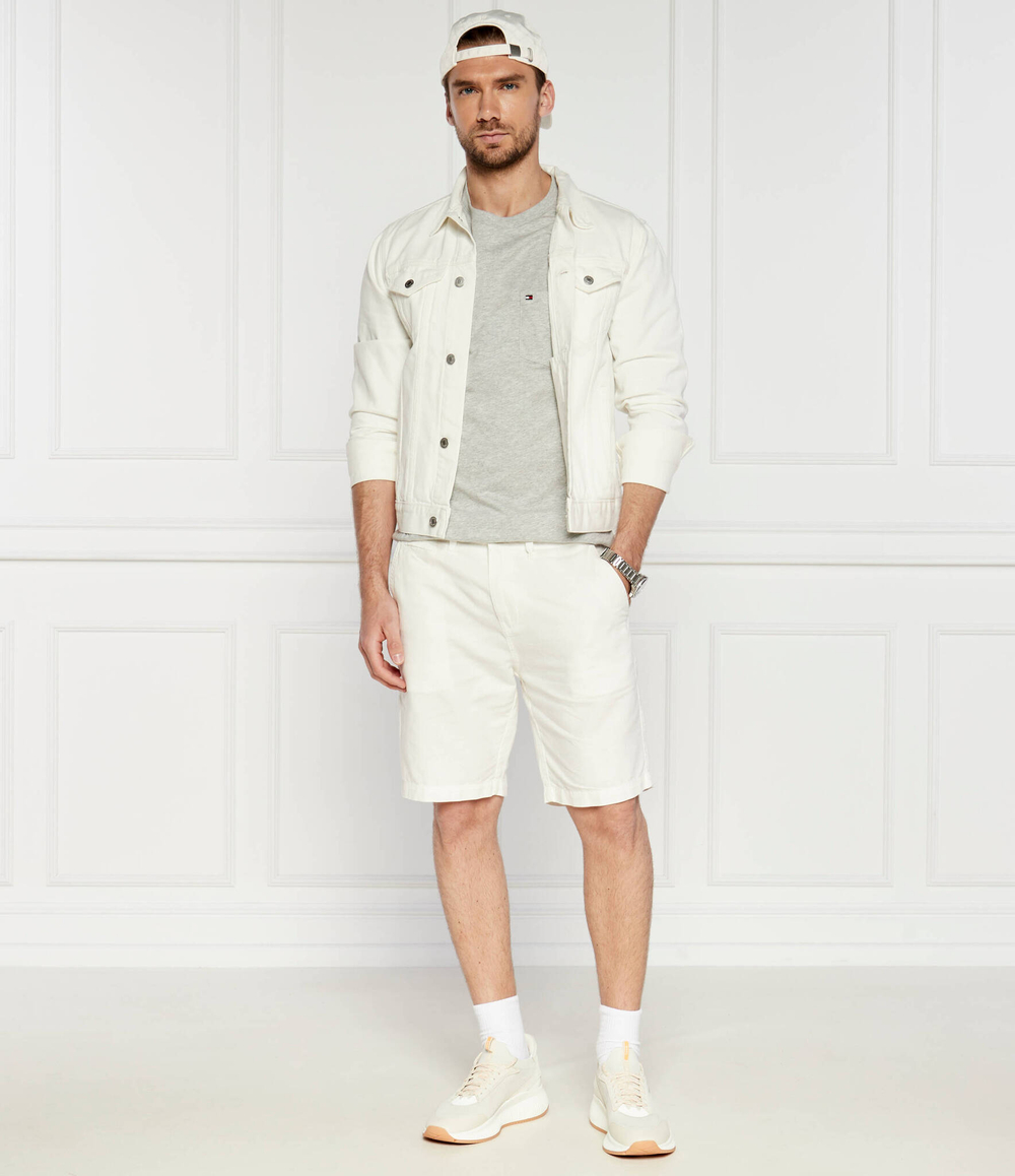 Футболка POCKET TEE Tommy Hilfiger - серый(MW0MW36220)