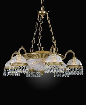 Подвесная люстра Reccagni Angelo L.6200/6+3