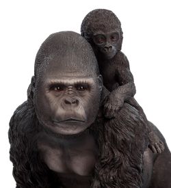 Veronese WS-714 Статуэтка «Горилла с детенышем»