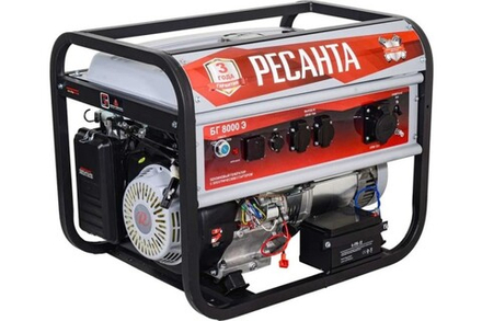 Бензогенератор Ресанта БГ 8000 Э 64/1/48