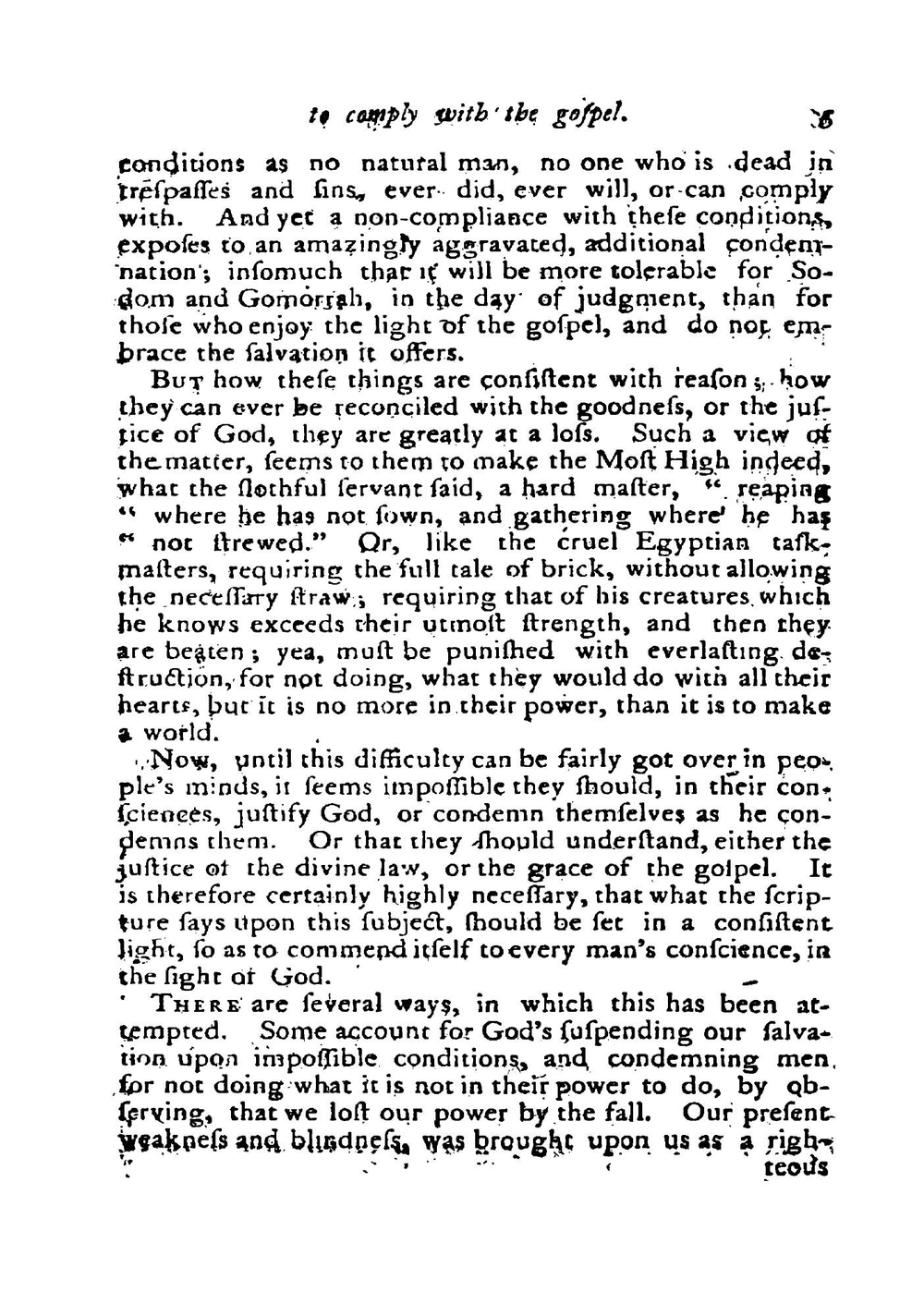 The Consistency of the Sinner'S Inability to Comply with the Gospel; with His Inexcusable Guilt in Not Complying with It, Illustrated and Confirmed: In 2 Discourses, On John VI Th, 44Th | John Smalley