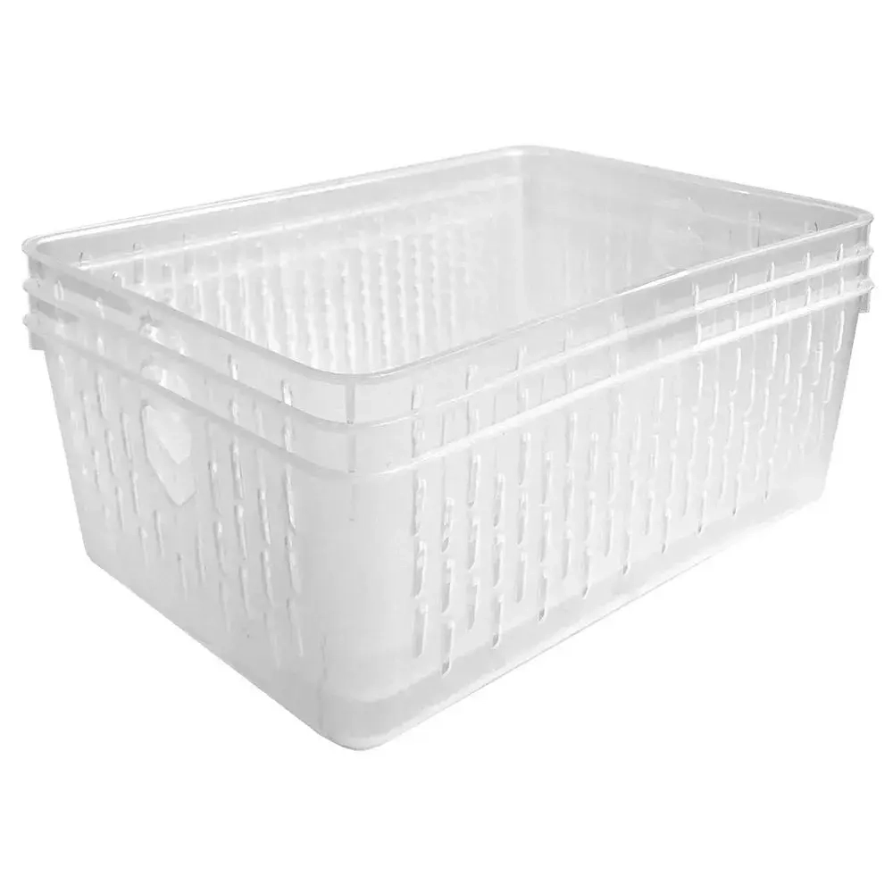 Набор корзинок для хранения 3шт, Прозрачный