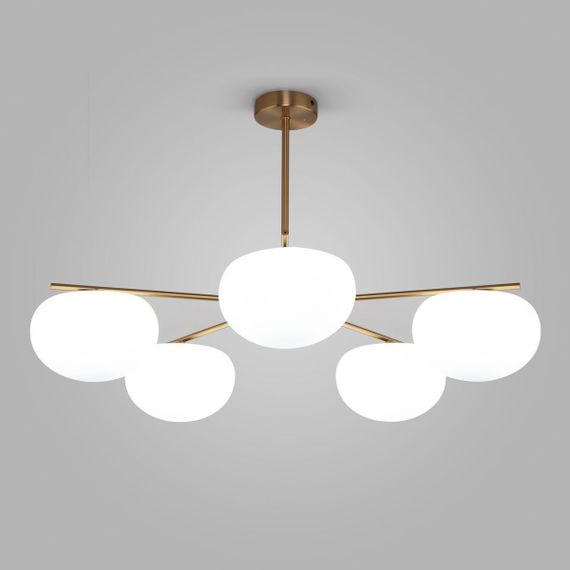 Подвесная люстра Eurosvet Like 30190/5 латунь