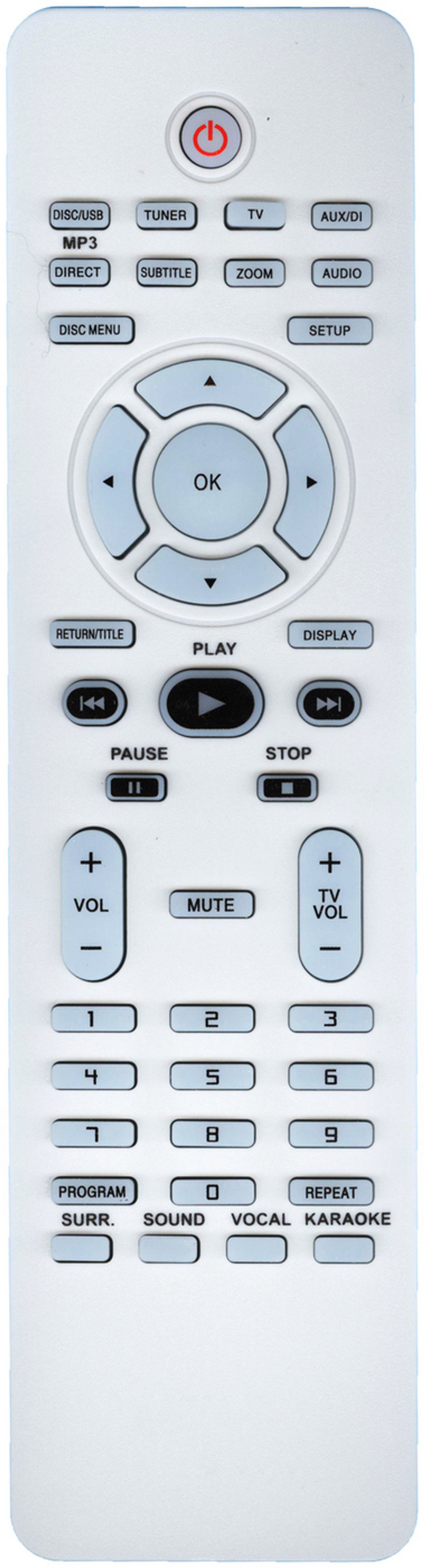 Пульт для Philips 2422 5490 0902 / RC242254900901 для домашнего кинотеатра Philips