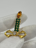 Брошь Свеча