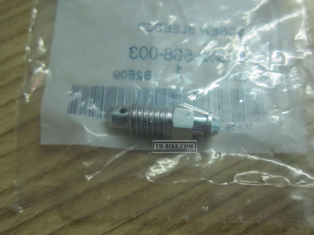 43352-568-003. SCREW, BLEEDER (NISSIN). HONDA