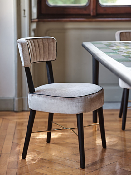 Стул обеденный Black Tie Elena Sofia (L52 x D60 x H82 см)